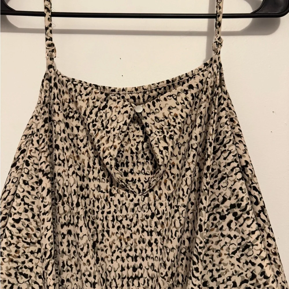 Maurices Patterned Jumpsuit in Black and Cream - Picture 4 of 6